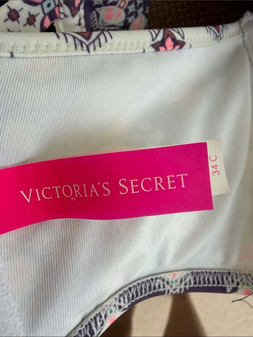 Victorias Secret white bikini